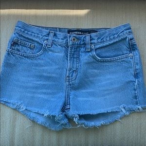 Express Denim Shorts